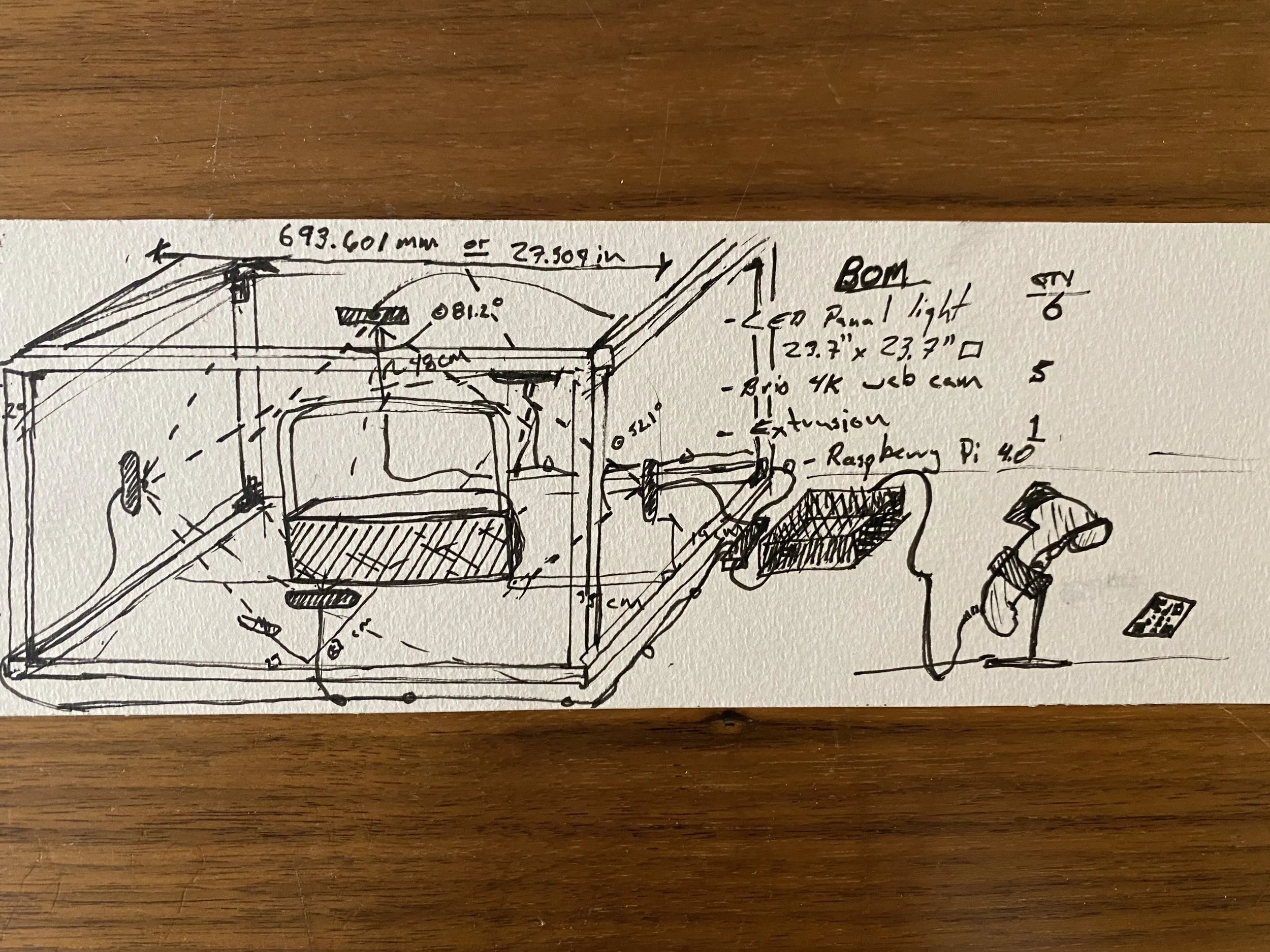 QC station enclosure