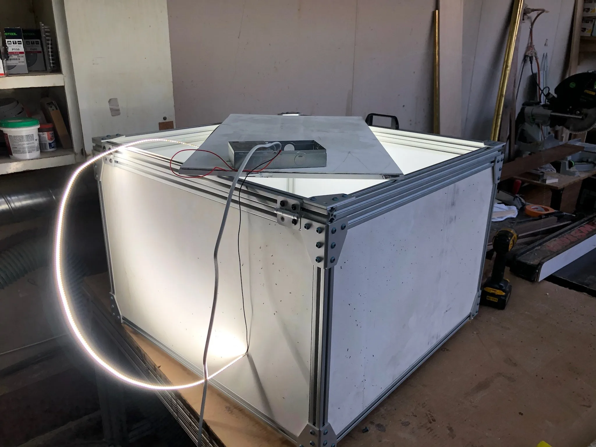 Captured inspection image