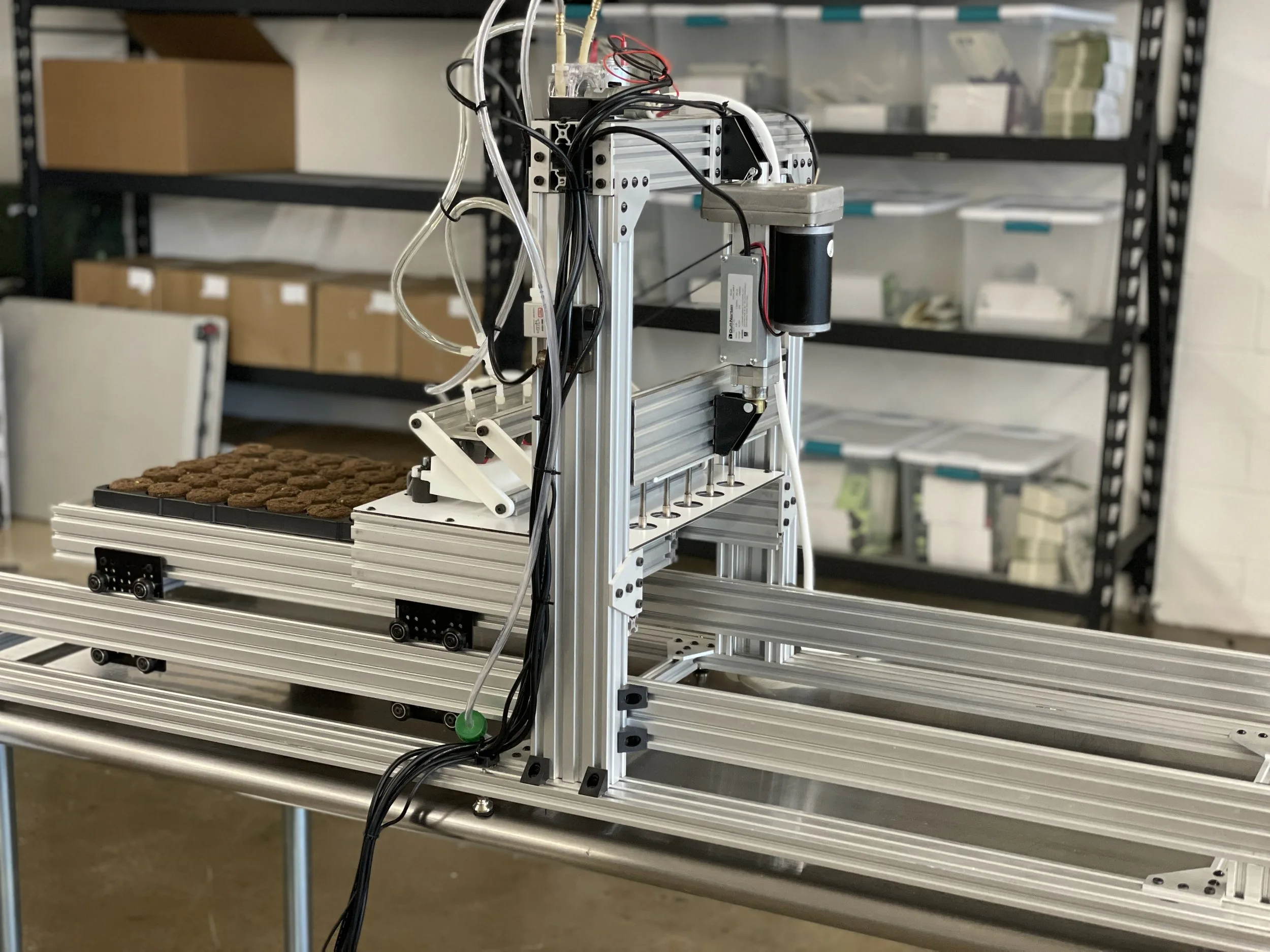 Seeder machine build